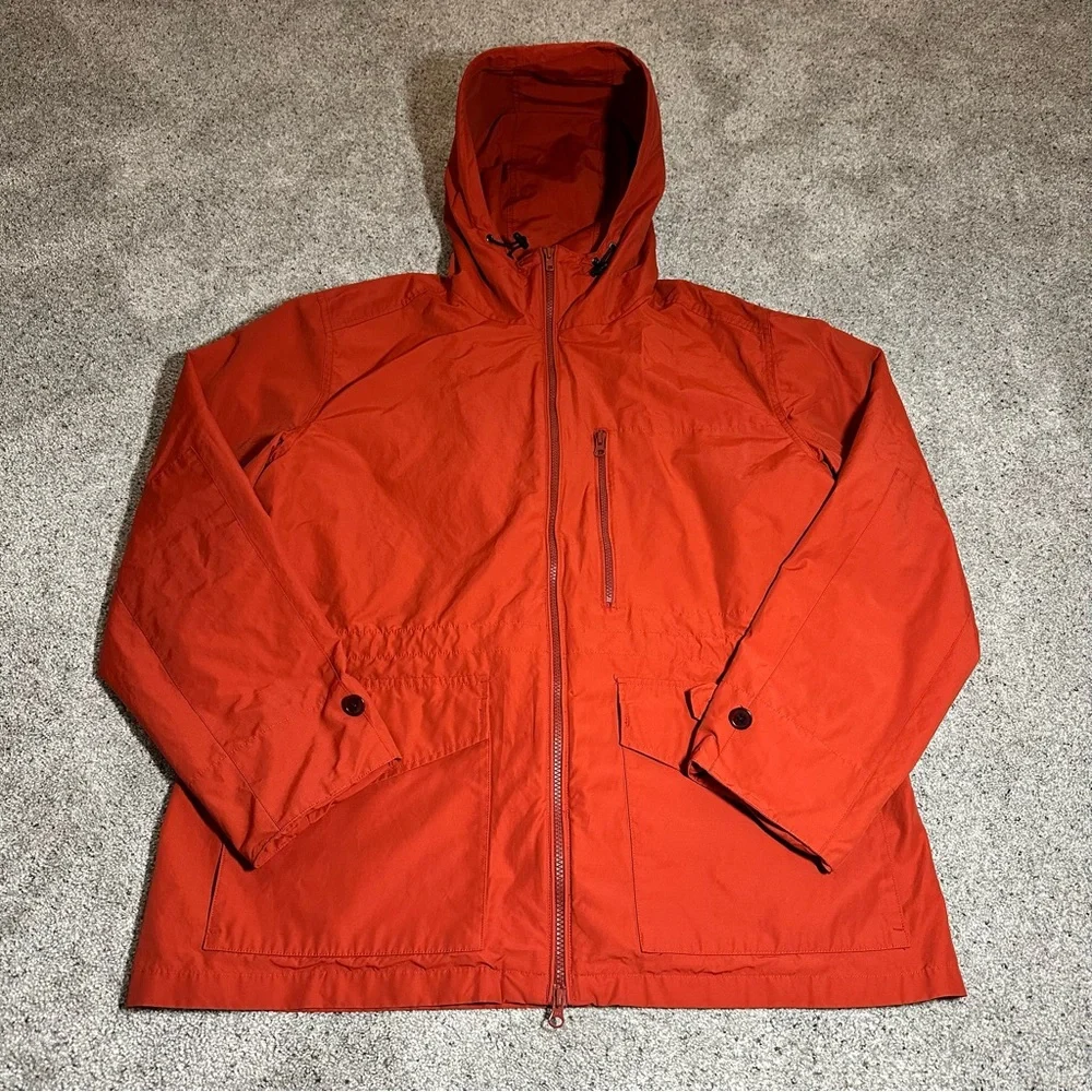J Crew RED 3 in 1 Systems Rain/Wind Utility Jacket with Hood - Mens XL